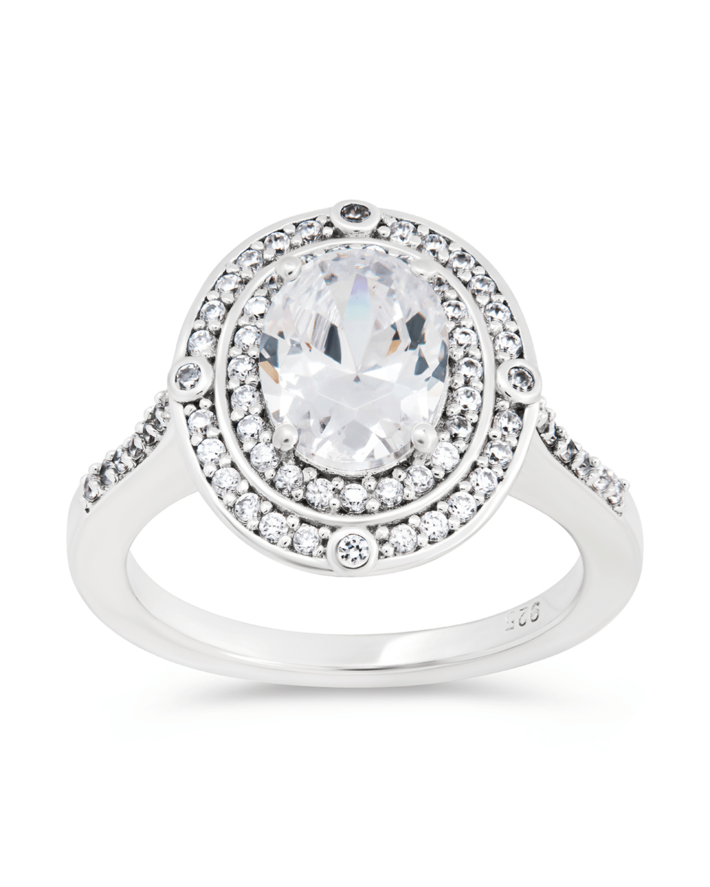 Sterling Silver Cohen CZ Ring - Sterling Forever