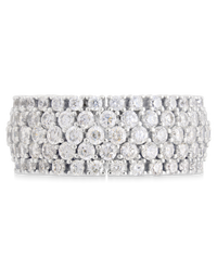 Sterling Silver Yvonne CZ Stacking Ring
