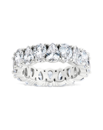 Sterling Silver Janis CZ Eternity Band Ring