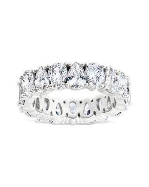 Sterling Silver Janis CZ Eternity Band Ring