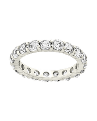 Sterling Silver Gracie CZ Eternity Ring - Sterling Forever