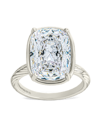 Sterling Silver Elongated Cushion Cocktail Ring - Sterling Forever