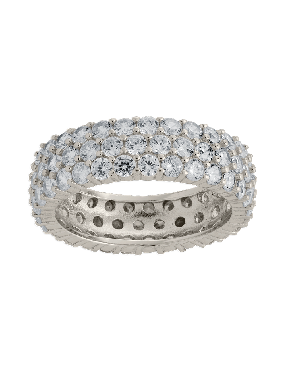 Sterling Silver Kate CZ Ring