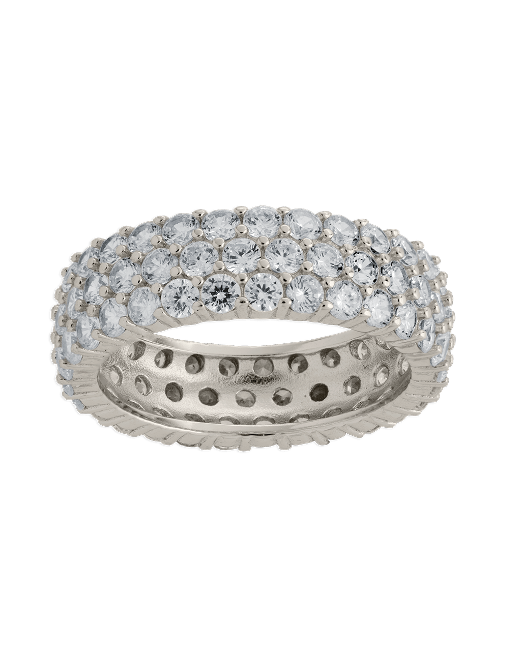 Sterling Silver Kate CZ Ring - Sterling Forever