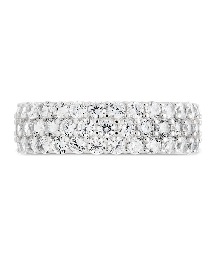 Sterling Silver Kate CZ Ring