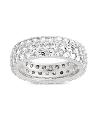 Sterling Silver Kate CZ Ring