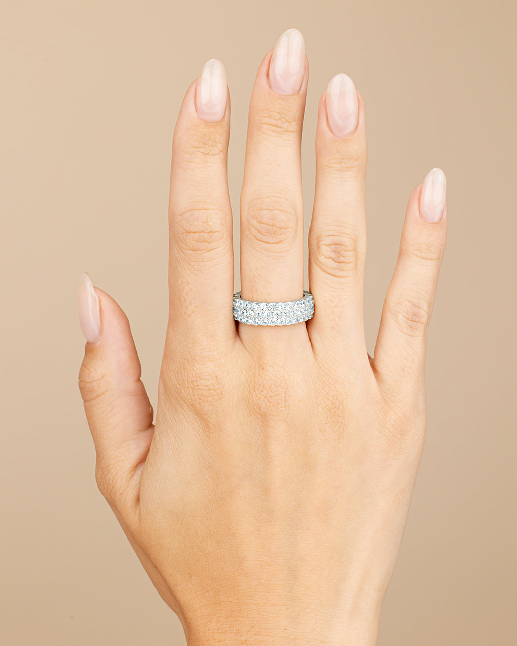 Sterling Silver Kate CZ Ring