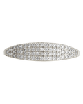 Sterling Silver Pave Signet Ring - Sterling Forever