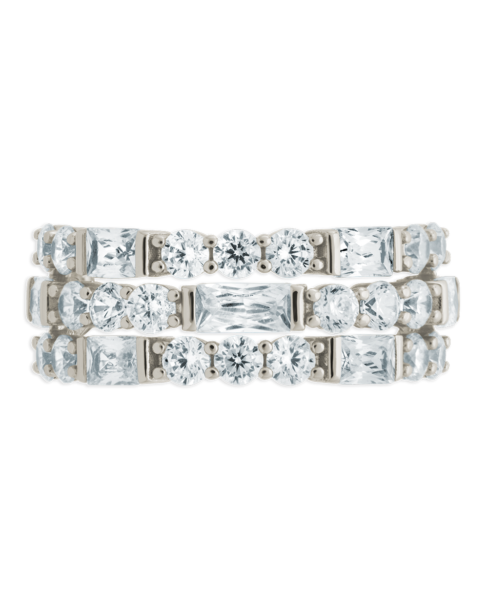 Sterling Silver Kornelia Eternity Ring