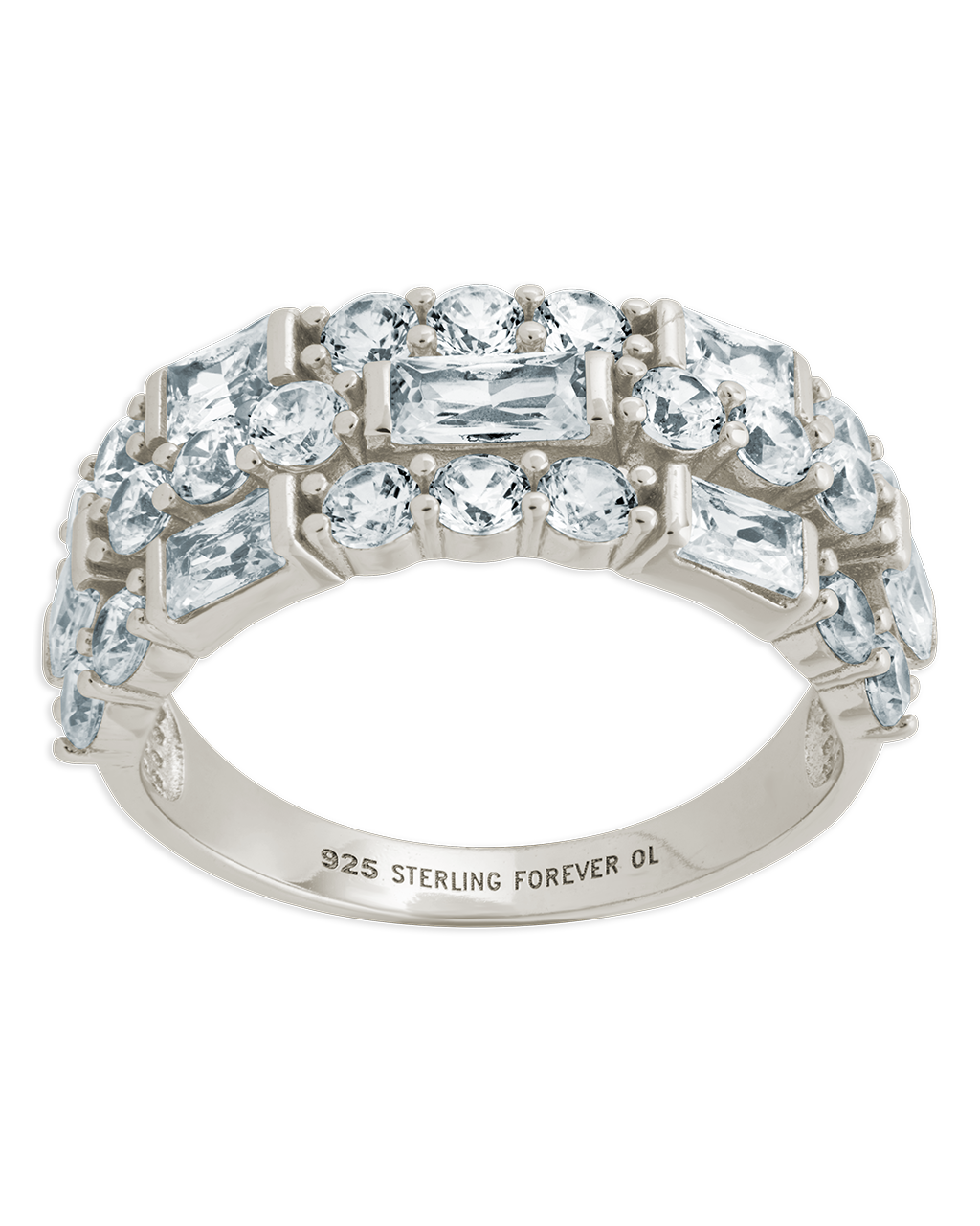 Sterling Silver Kornelia Eternity Ring