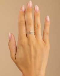 Sterling Silver Journey Twisted Sparkle Wrap Ring - Sterling Forever