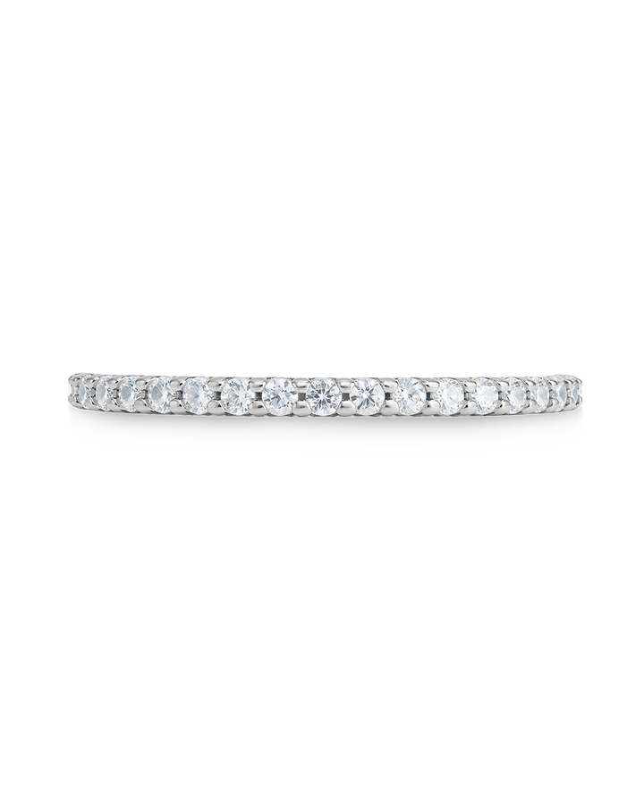 Sterling Silver Justice Delicate Radiance Band