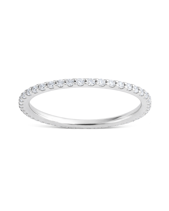 Sterling Silver Justice Delicate Radiance Band