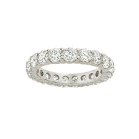 Sterling Silver Statement Gracie CZ Eternity Ring