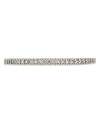 Sterling Silver 1.5mm Thin CZ Band Ring - Sterling Forever