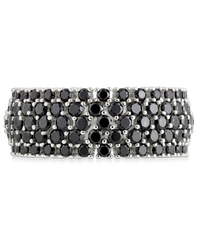 Sterling Silver Black CZ Yvonne Ring