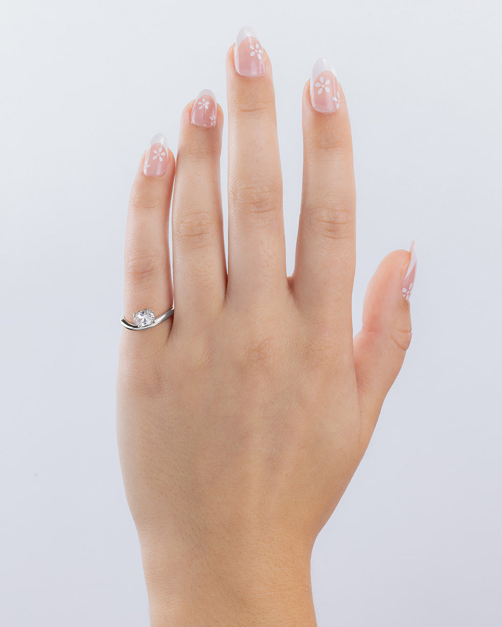 Sterling Silver Eclipse Oval Pinky Ring