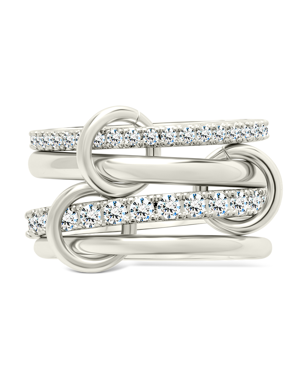 Klara CZ Stacking Ring Set