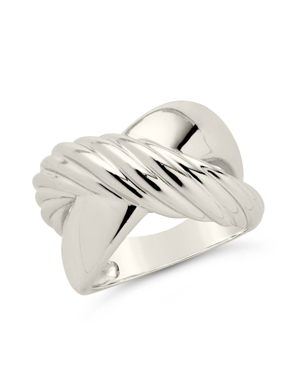 Myra Cross Ring Ring Sterling Forever Silver 6 