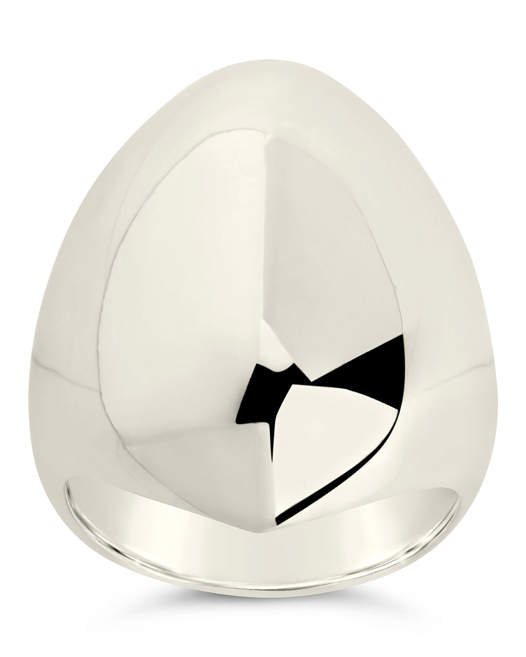 Solara Polished Statement Ring Ring Sterling Forever 