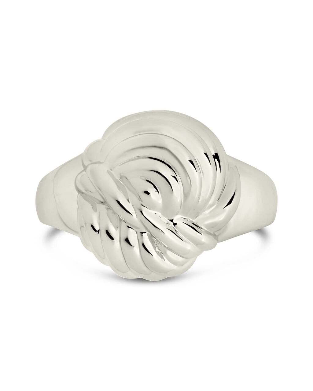 Brioche Twist Ring Ring Sterling Forever 