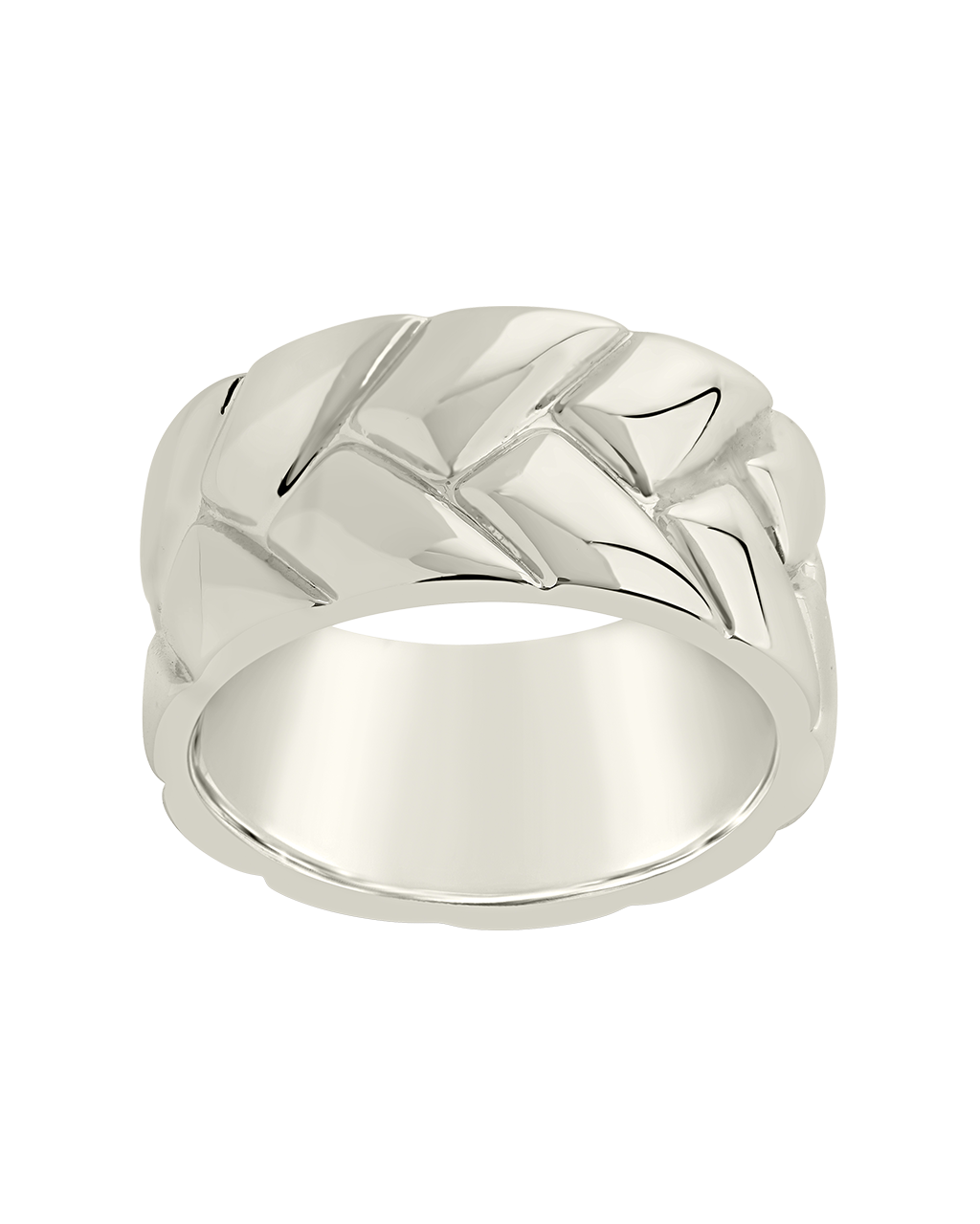 Cameron Textured Band Ring