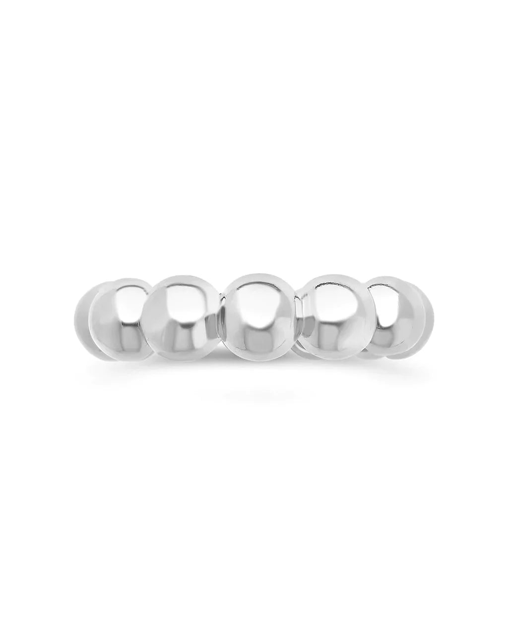 Sterling Silver Chunky Bubble Ring Ring Sterling Forever Silver 6 