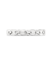 Sterling Silver Janie Anchor Chain Ring