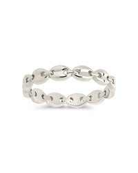 Janie Chain Ring Ring Sterling Forever 