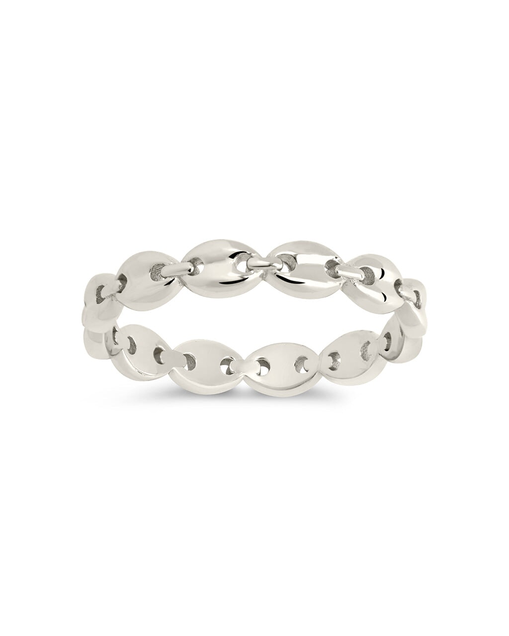 Janie Chain Ring Ring Sterling Forever 