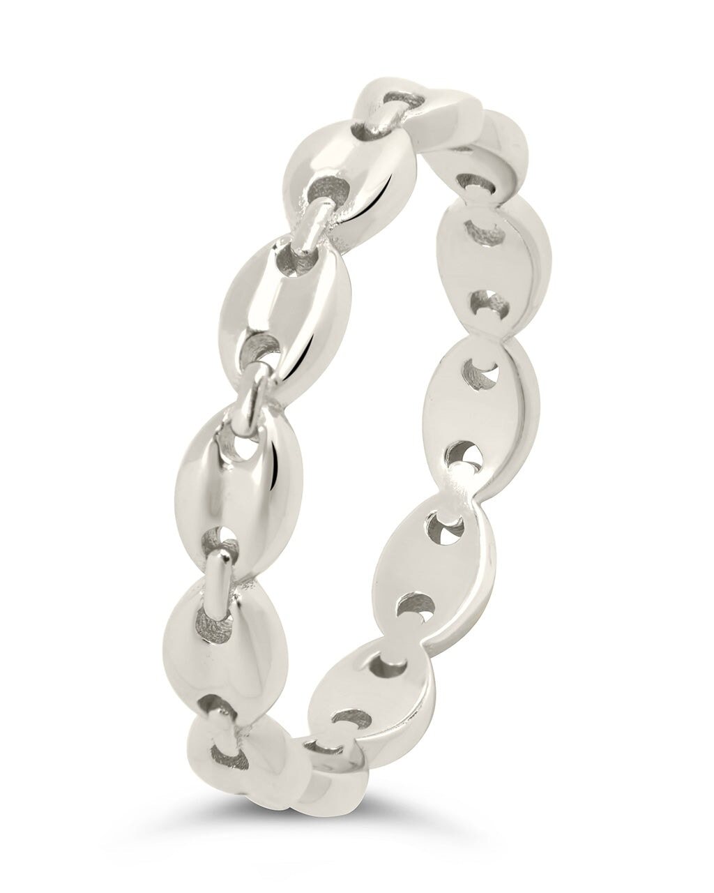 Janie Chain Ring Ring Sterling Forever 