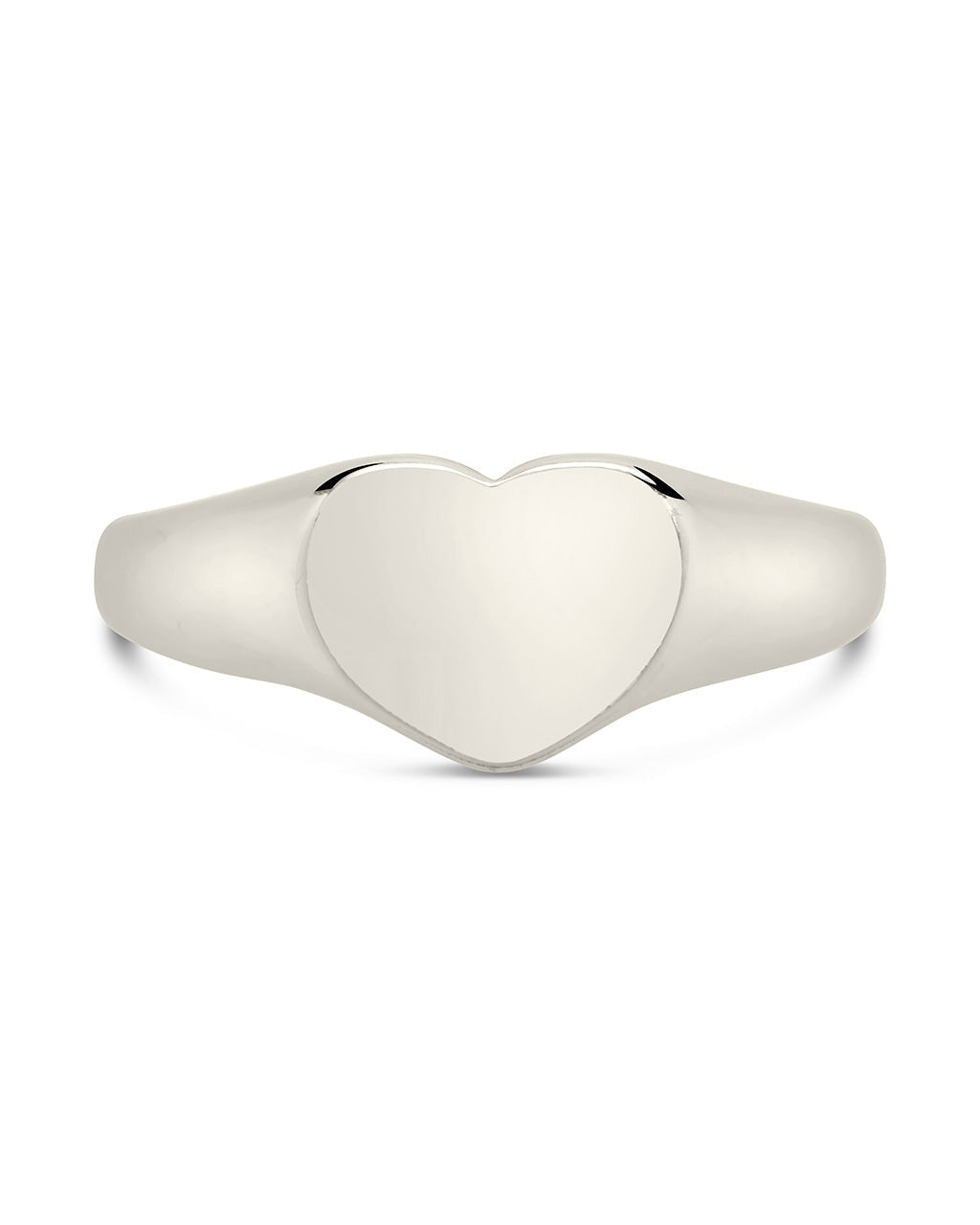 Cora Heart Signet Ring Ring Sterling Forever 