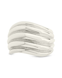 Sterling Silver Skylar Layered Statement Ring - Sterling Forever
