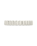 Sterling Silver Stacey Textured Band Ring
