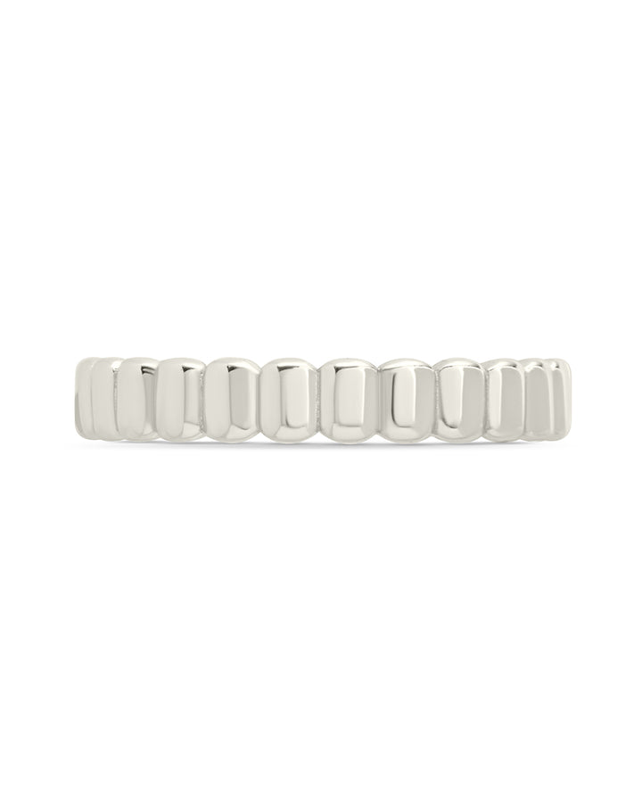 Sterling Silver Stacey Textured Band Ring