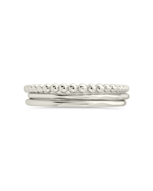Sterling Silver Adele Stacking Ring - Sterling Forever
