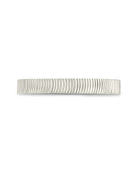 Herringbone Ribbed Ring - Sterling Forever