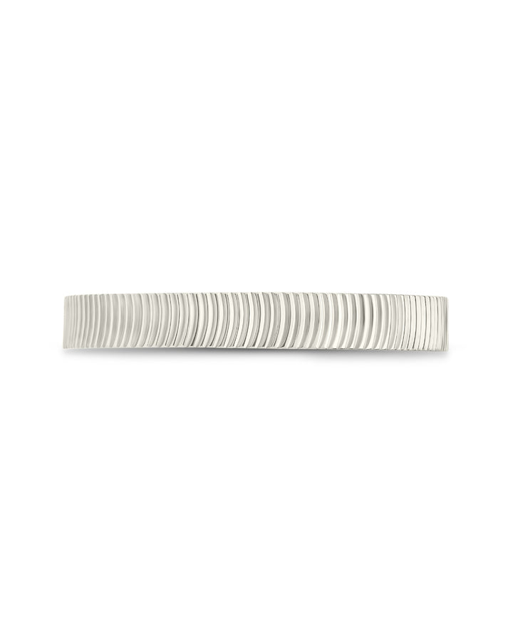 Herringbone Ribbed Ring