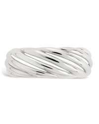 Sterling Silver Julianna Bold Twist Sculpted Ring