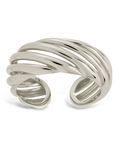Sterling Silver Julianna Bold Twist Sculpted Ring