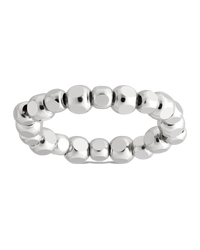 Sterling Siver Dez Beaded Ring
