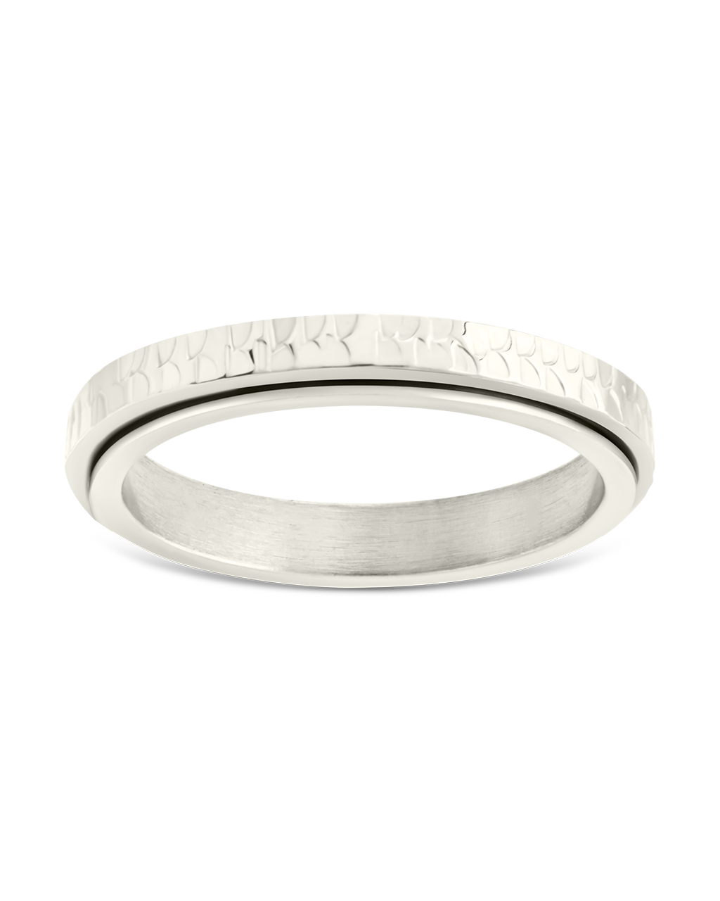 Textured Spinner Ring