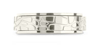Textured Spinner Ring - Sterling Forever