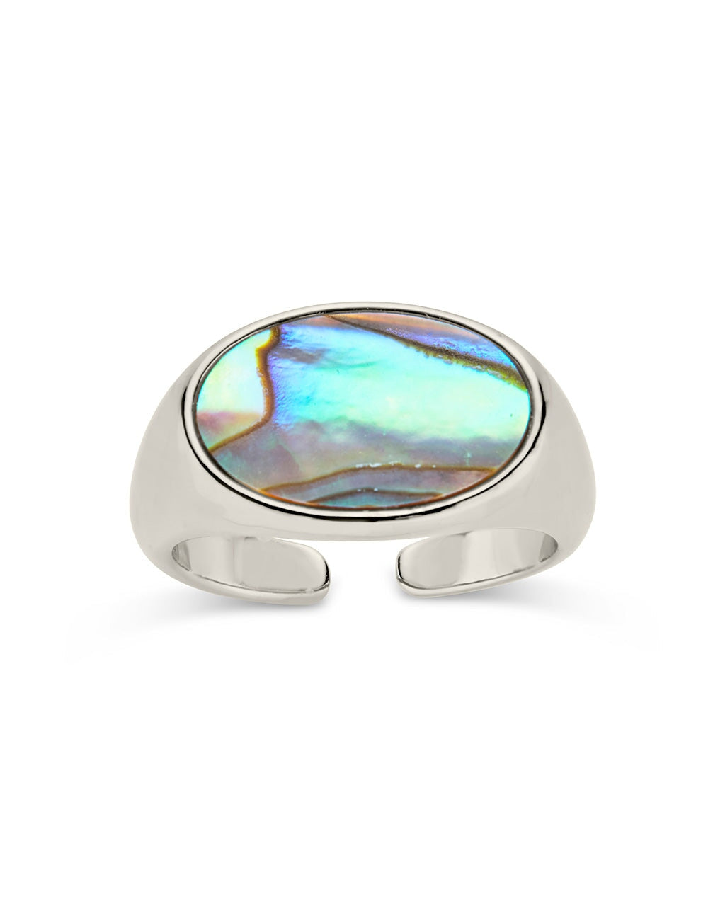 Gail Open Band Ring Ring Sterling Forever 