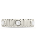 Sterling Silver Terry Pearl Studded Textured Ring - Sterling Forever