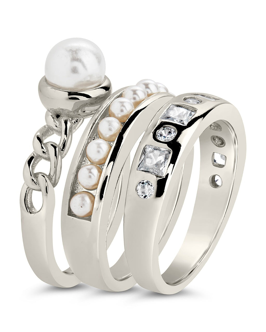 Kimber Stacking Ring Set Ring Sterling Forever 