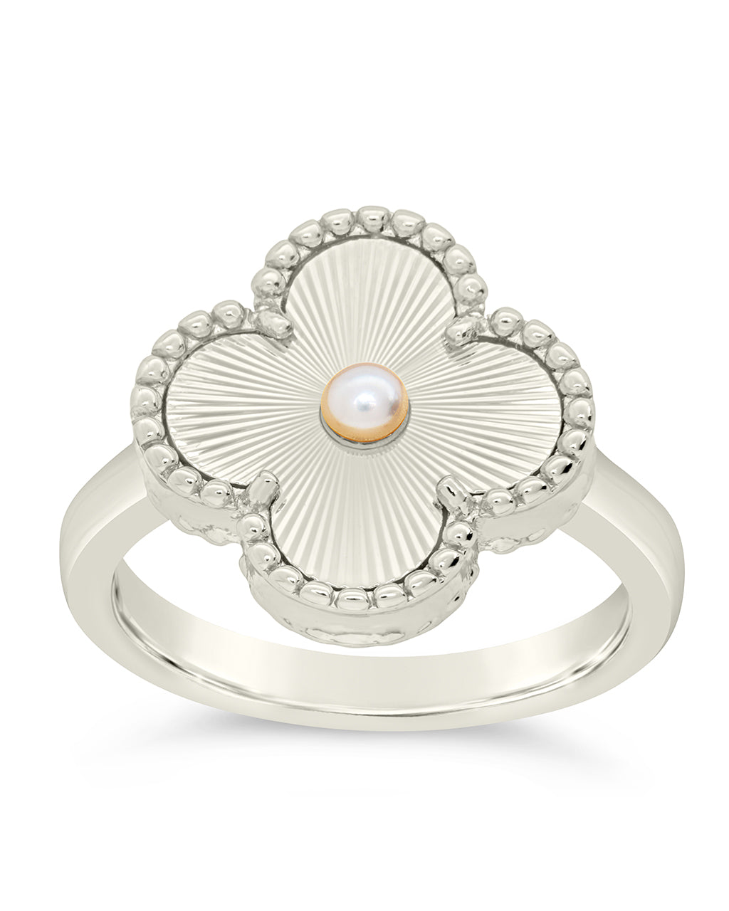Tilda Pearl & Clover Statement Ring