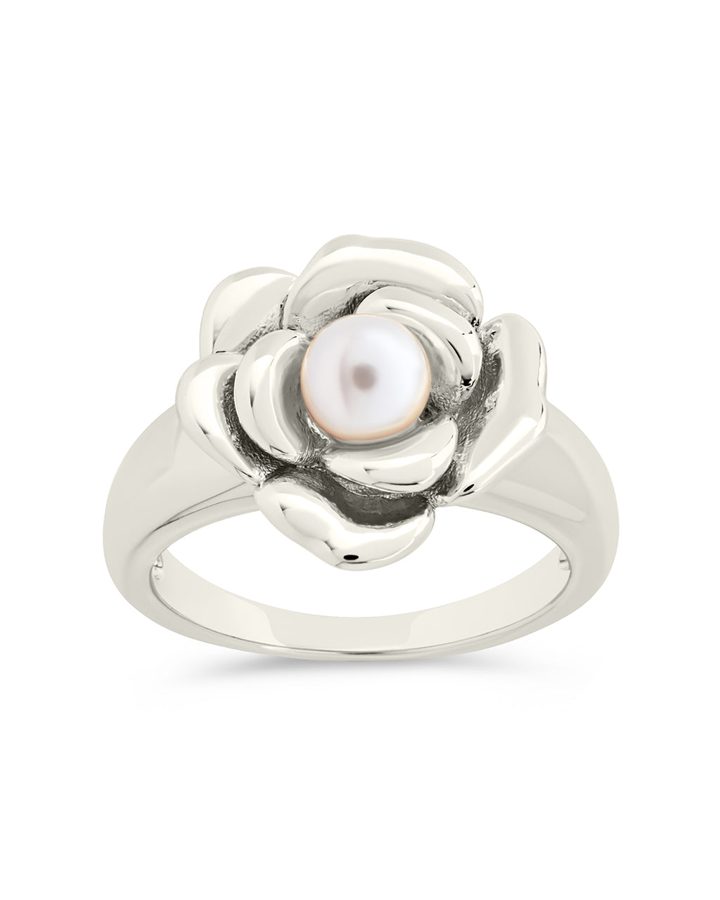 Rosa Pearl Flower Ring