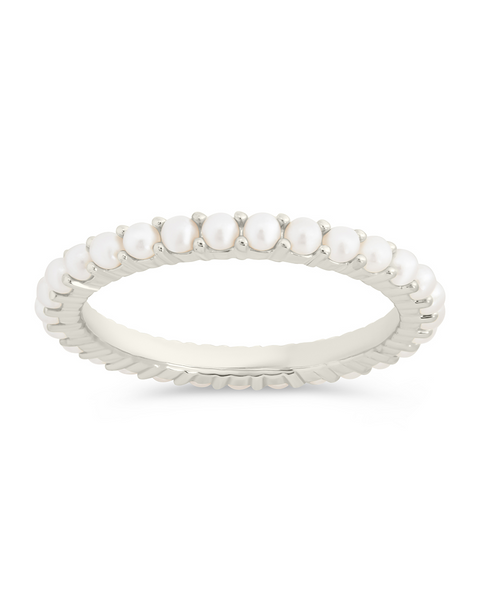 ☆nff☆ cosmos pearl ringwhite nff1 14k Phoebe Ring White Pearl – Chan Luu