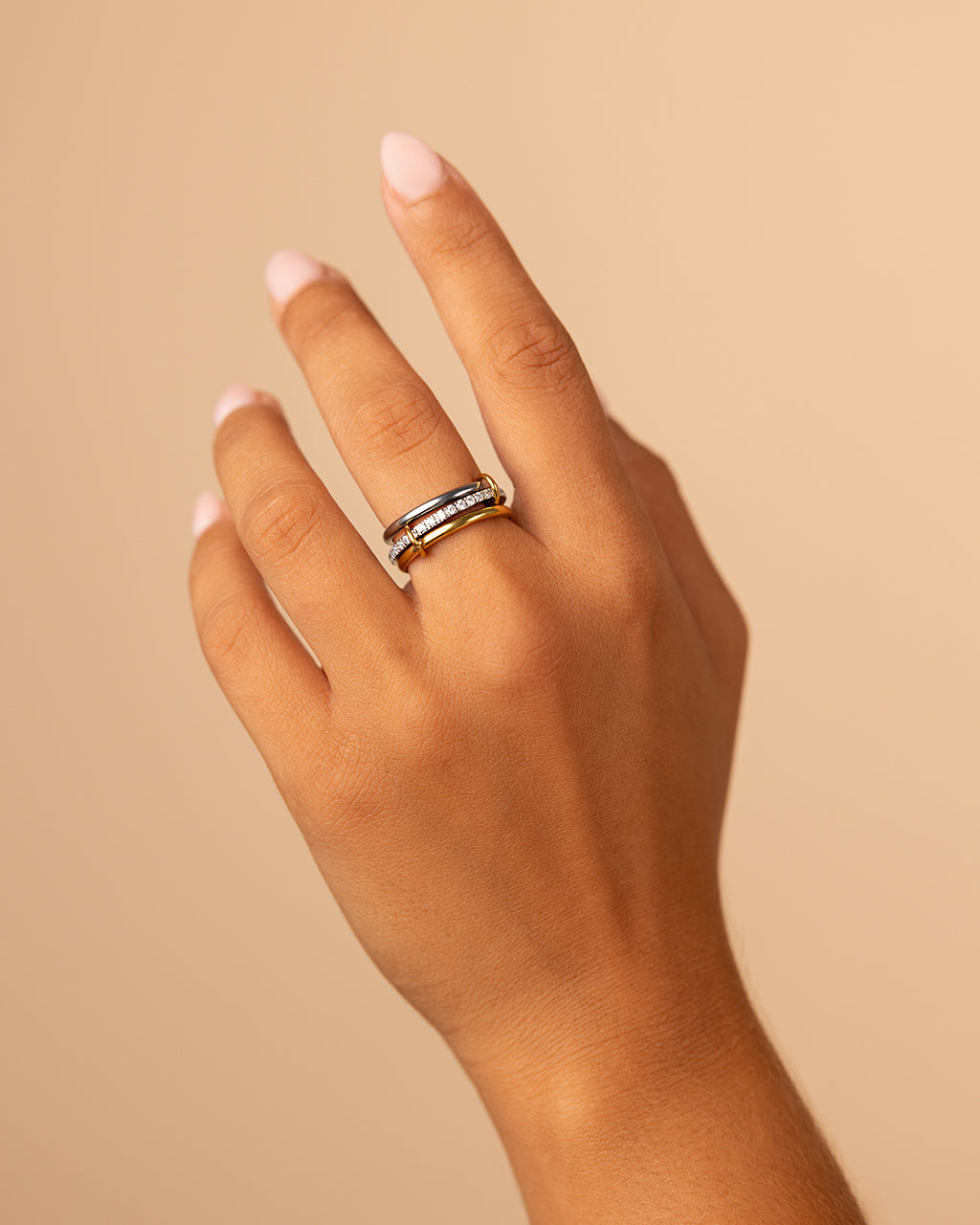 Linked Stacking Ring
